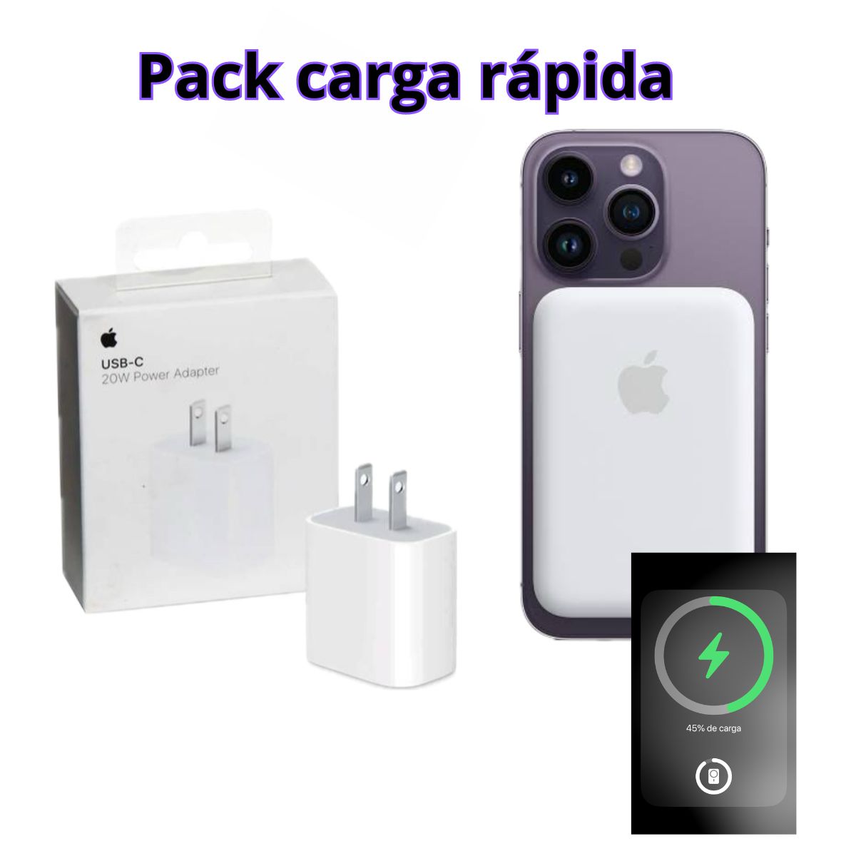 Pack Cargador 20W+ Battery Pack