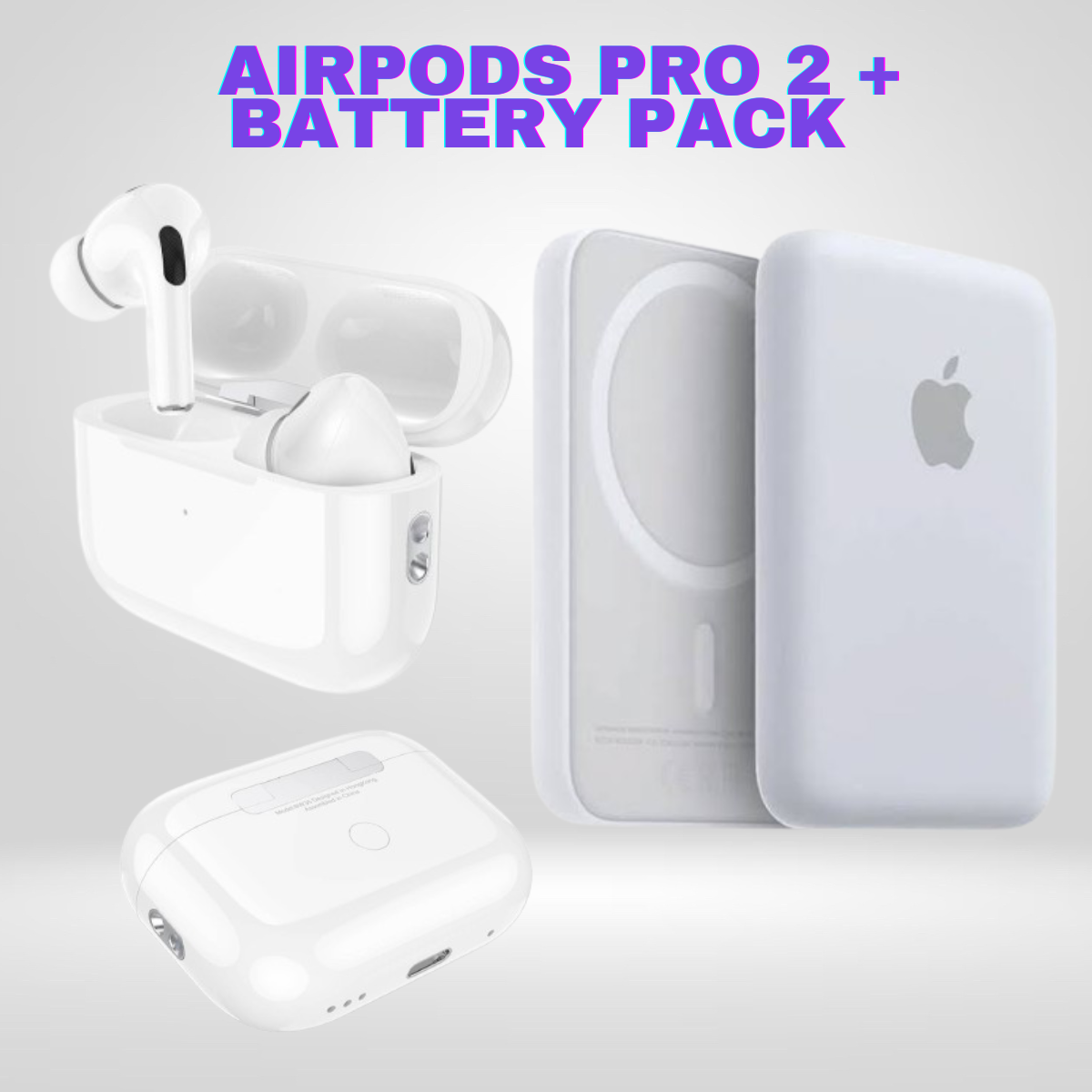 Pack AirPods Pro 2 Lightning + Battery Pack