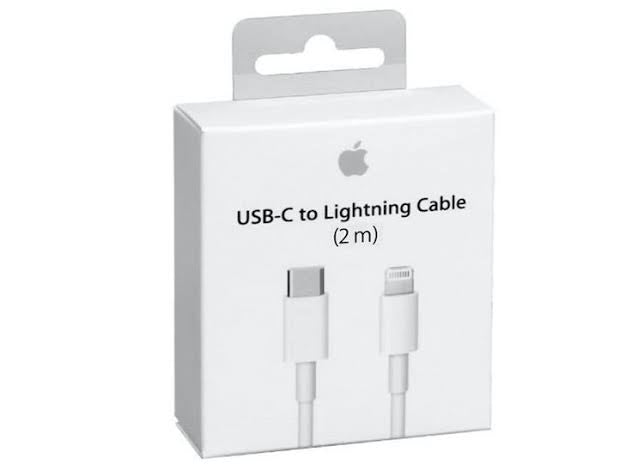 Cable USB C a Lightning 2 metros Apple A1