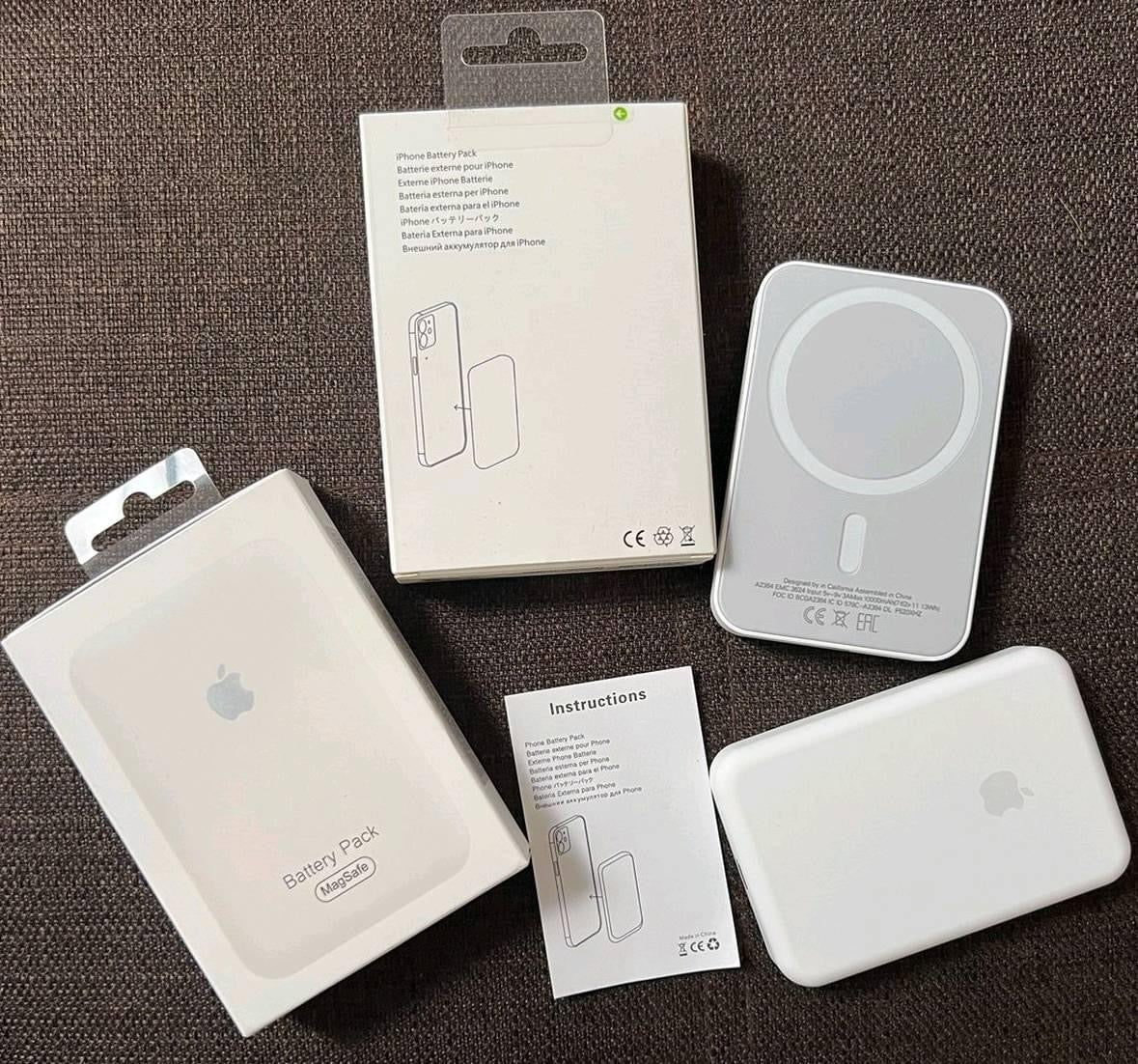 Pack Audifonos Earpods Lightning + iBattery pack