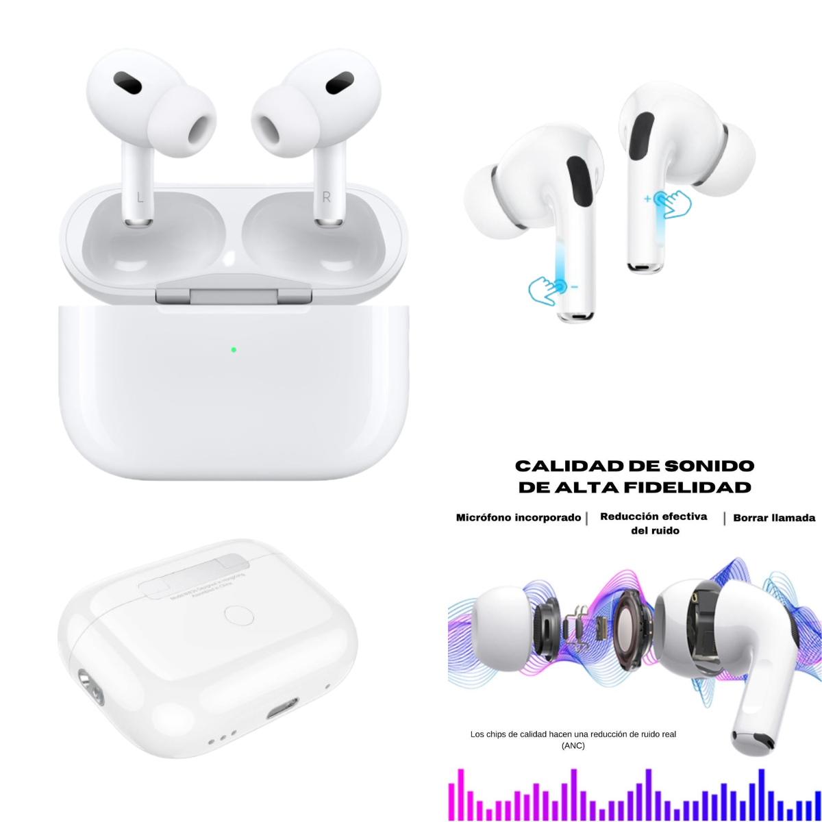 AirPods Pro 2 Segunda Generación Cable Ligthning